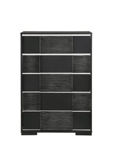 Coaster Blacktoft 5-drawer Chest Black Model 207105